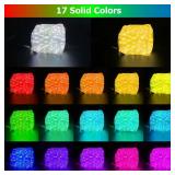 50ft LED Rope Lights 25 Colors, Outdoor IP68 Waterproof Warm White RGB Tube String Lights with 149 Modes and 4 Brightness, Rope Lights for Outside, Yard, Deck, Fiesta Party, Birthday Decorations