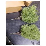 Hungdao 3 Set Christmas Bow Picture Frames Decorations Christmas Pine Branches and Bows Decor for Picture Photo Frames Holiday Xmas Home Wall Decoration (Camel)