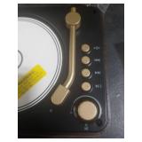 CARONSORT CD Player with Speakers Bluetooth Nostalgic Retro Portable CD Players for Home Wood Music Player FM Radio for HomeWired and Remote Control-Walnut Brown