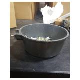 SENSARTE Nonstick Saucepan with Lid, 2.0 Quarts Small Pot with Swiss Granite Coating, Stay-cool Handle, Handy Sauce Pot Small Kitchen Cooking Pot, Induction Comptable, Free of Intentionally Added PFOA