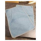 Frienda 2 Pieces Recliner Headrest Covers Sofa Headrest Protector Sherpa for Recliner Chair Couch Furniture Non Slip for Living Room(Dusty Blue)