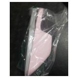 Aosnare 2 Cup Dog Food Scoop(2 Pack), Plastic Pet Food Scoop with Measuring Lines for Accurate Pet Food Portions,Dishwasher Safe (Grey and Pink)