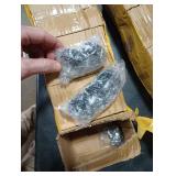 100 Pack Rubber Coated Magnets M6 Rock Light Magnets 1.69 Inch Mounting Magnet Thread Stud Magnetic Anti-Scratch Strong for Rock Light Bar Camera Cabinet Blackboard Refrigerator (100 Pack)