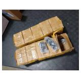 100 Pack Rubber Coated Magnets M6 Rock Light Magnets 1.69 Inch Mounting Magnet Thread Stud Magnetic Anti-Scratch Strong for Rock Light Bar Camera Cabinet Blackboard Refrigerator (100 Pack)