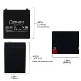 Mighty Max Battery ML5-12 - 12V 5AH Battery Replaces Liftmaster 485LM Evercharge Back-Up