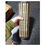 LOVECASA Placemats Set of 6, Bamboo Table Mats Set with Leaf Pattern, 18