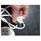 European Travel Plug Adapter with USB C, Multi Country Outlet Adapter with 3 AC Outlets and 4 USB Ports, Type C Plug Adapter for US to Most of Europe Iceland Spain Italy France Germany etc