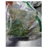 Sggvecsy Artificial Pine Branches Fake Greenery Pine Picks Artificial Red Berry Stems Christmas Pine Needles for DIY Christmas Garland Wreath Xmas Embellishing Flower Arrangements Decoration