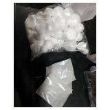 Liliful 30 Pack 1081 Pcs Christmas Snowman DIY Craft Kits Build a Snowman Crafts Accessories for Winter Parties Christmas Stuffers Xmas Gift(Foam)