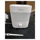 SimerSure Top Fill Humidifier, 2L Water Tank for Bedroom, 28H Long Lasting New White Air Humidifier for Large Room, Ultra Quiet 25dB Cool Mist for Baby, Plants, Office, Easy to Clean & Fill