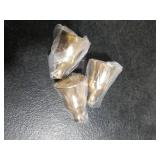 LEPAOSHENG Candlestick Holders 3PCS, Metal Taper Candle Holder, Gold Vintage Candle Holders for Pillar Candles, Table Mantel Wedding Festive Decor Party Party Decor Christmas Decorations