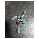 Riakrum Christmas Replacement Mini Light Bulbs Bulk 0.17A Flasher Replacement Bulb Christmas Tree Incandescent Mini String Light Bulb(3.5V,0.595W)