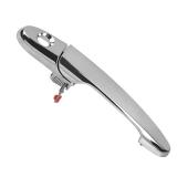 Exterior Front Left Door Handle Driver Side Fit for 2005 2006 2007 2008 2009 2010 2011 2012 Chevy Impala Cobalt Buick Lucerne Lacrosse Allure Pontiac G5 Solstice Saturn Sky