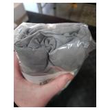 Jersey Knit Pillow Cases Standard/Queen Set of 2 - Grey Pillowcases with Ultra Soft T-Shirt Like Microfiber Blend - Envelope Closure & Suitable for Queen/Standard Pillows, Light Gray