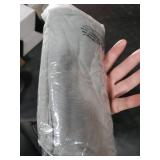 Jersey Knit Pillow Cases Standard/Queen Set of 2 - Grey Pillowcases with Ultra Soft T-Shirt Like Microfiber Blend - Envelope Closure & Suitable for Queen/Standard Pillows, Light Gray