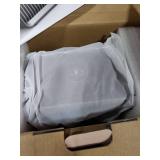 MONODEAL Alarm Clock Radio with Fast Wireless Charging,Support Bluetooth 5.3/FM Radio/USB Port/TF Card/Aux in,8W Stereo Sound Speaker,Snooze,Hands-Free Calling,Dimmable Clock Radios for Bedroom