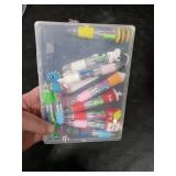 Multicolor Animal Character Ballpoint Pens Set