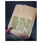 Homaxy Bamboo Cutting Boards for Kitchen, 12x9 Wood Small Cutting Board with Juice Groove, Mini Wooden Butcher Block Chopping Board for Kitchen, Meat, Cheese, Fruit & Vegetables - Pre Oiled