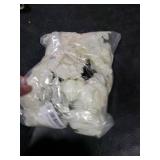 Flojery Silk Hydrangea Heads Artificial Flowers Heads with Stems for Home Wedding Decor,Pack of 10 (White)