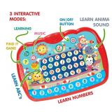 Learning Tablet for Toddlers 1-3 - Educational ABC Toy to Learn Alphabet, Number, Music & Words - Early Development Electronic Learning & Activity Game, Suitable for 1 2 3 Year Old Boys & Girls