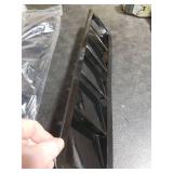 Universal Car Hood Vent Cover - 2Pcs Air Intake Panel Trim Bonnet Louver Air Cooling Vent Cover For Exterior Decoration