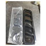 Universal Car Hood Vent Cover - 2Pcs Air Intake Panel Trim Bonnet Louver Air Cooling Vent Cover For Exterior Decoration