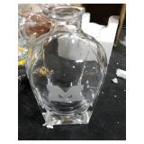 The Memory Company Officially Licensed Decanter with Mascot Stopper, University of Michigan TOP BROKEN