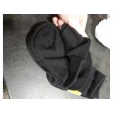 Velice Unisex Little Kids Youth Boys Girls Socks Soft Cotton Dress School Uniform Seamless Black White Crew Sock 10 Pairs(Black/White,9-12 Years)