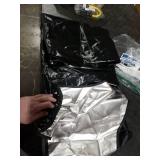 Eamefia Windshield Cover for Ice and Snow,New Upgraded Heavy Duty Windshield Snow Cover,Extra Large Size (75x45),Windproof Winter Frost and Deicing Awning Suitable Fzor Cars(Black)