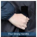 Mattress Bags for Moving and Storage Twin Size, Waterproof Mattress Protector Mattress Cover with Heavy Duty Handles, Strong Zipper, Reusable Thick Moving Supplies & Moving Bags, Black