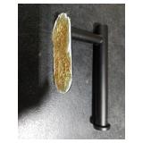 JOPOFI Toilet Paper Holder - Self Adhesive Toilet Paper Holder Wall Mount for Bathroom, SUS 304 Stainless Steel Command Strip Toilet Paper Roll Holder Stick On Wall, No Drilling - Matte Black