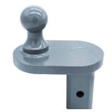 GNXA4085, 4 Offset Ball Compatible With B&W Turnoverball Gooseneck Trailer Hitches, Heavy Duty Extender | 20000 lbs GTW/ 5000 lbs VTW, 2-5/16 Inch Diameter