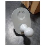 GNXA4085, 4 Offset Ball Compatible With B&W Turnoverball Gooseneck Trailer Hitches, Heavy Duty Extender | 20000 lbs GTW/ 5000 lbs VTW, 2-5/16 Inch Diameter