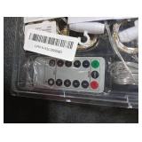 Brightown Smart Curtain Lights, USB Plug in, 9.8ft 300 LED Window Smart String Light with APP and Remote, 8 Modes, Waterproof Fairy Lights for Bedroom, Indoor, Weddings, Party, Christmas Decorations