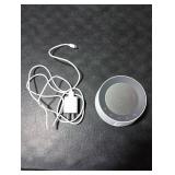 BGOVERSS White Noise Sound Machine with 20 Soothing Sounds, 10 Colors Night Light Sleep Machines Home Office Travel, 5 Timers and Memory Feature Sound Machine for Nursery Baby Kids Adults (White)