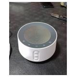 BGOVERSS White Noise Sound Machine with 20 Soothing Sounds, 10 Colors Night Light Sleep Machines Home Office Travel, 5 Timers and Memory Feature Sound Machine for Nursery Baby Kids Adults (White)