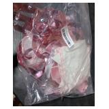 Yiaoyinnz Pink Bow 1st Birthday Decorations Baby Girl First Birthday Party Supplies Bow Banners Hanging Swirls Pink 1 Year Old Ceiling Streamers Banner Bows One Year Baby Shower Decor 1st Party Favors