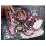 Yiaoyinnz Pink Bow 1st Birthday Decorations Baby Girl First Birthday Party Supplies Bow Banners Hanging Swirls Pink 1 Year Old Ceiling Streamers Banner Bows One Year Baby Shower Decor 1st Party Favors