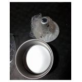 Tosnail 3 Pieces 6 Inches Aluminum Angel Food Cake Pan Round Cake Pan with Removable Bottoms
