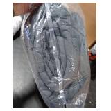 HYLEORY Queen Comforter, All Season Down Alternative Duvet Insert, Winter Warm Quilted Bed Comforter with Corner Tabs,Machine Washable, Dark Grey, 88x88 Inch