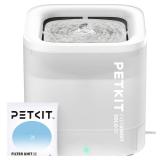 PETKIT New Cat Water Fountain with Wireless Pump, Ultra Quiet 65oz/1.85L Pet Water Fountain for Cats and Dogs Inside, Detachable Design Easy to Clean and Assemble, Filters Included