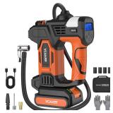 Tire Inflator Portable Air Compressor, Powered Handheld Air Pump, cordless tire inflator 5X Faster Portable Tire Inflator - TOOL ONLY