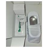 KUNPHY Ultrasonic Jewelry Cleaner, Jewelry Cleaner Machine 12oz 46KHz, Professional Sonic Cleaner with One-Touch Operation, Sonic Cleaner for Rings, Glasses, Jewelry, Dentures White