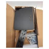 Perlegear Monitor Stand, Freestanding Monitor Mount for 13-34 inch Screens with 360 Degree Rotation, 5 Height Settings, Adjustable Desk Riser with Swivel and Tilt, Max VESA 100x100mm, PGTVS29