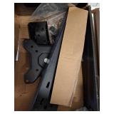 Perlegear Monitor Stand, Freestanding Monitor Mount for 13-34 inch Screens with 360 Degree Rotation, 5 Height Settings, Adjustable Desk Riser with Swivel and Tilt, Max VESA 100x100mm, PGTVS29