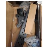 Perlegear Monitor Stand, Freestanding Monitor Mount for 13-34 inch Screens with 360 Degree Rotation, 5 Height Settings, Adjustable Desk Riser with Swivel and Tilt, Max VESA 100x100mm, PGTVS29