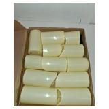 LEOSAN led Flameless Candles Outdoor Indoor Battery Operated Flickering Candles with Remote Timers, Won