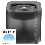 PETKIT New Cat Water Fountain with Wireless Pump, Ultra Quiet 65oz/1.85L Pet Water Fountain for Cats and Dogs Inside, Detachable Design Easy to Clean and Assemble, Filters Included