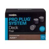 Pro Plug PVC Plugs for Azek English Walnut Decking, 375 Plugs for 100 sq ft