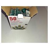 Brightown LED Christmas String Lights, 14 Feet 50LEDs Clear Mini Lights Plug in, Connectable Christmas Tree Lights for Indoor Outdoor Bedroom Wreath Garland Holiday Party Wedding Christmas Decoration